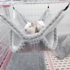 Hamster Hammock Cave Shed Small Pet Warm Hut Cage Tunnel for Guinea Pigs