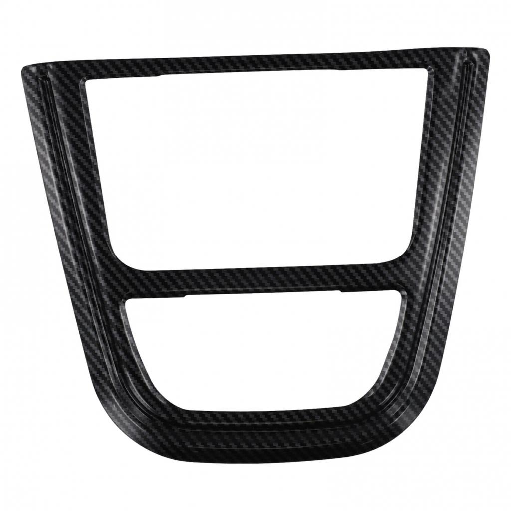 Carbon Fiber Color Console CD Button Frame Control Panel Cover Carbon Fiber