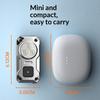 SD-34 Tri-source EDC Flashlight with Magnetic Back 1200mAh USB Type-C Rechargeable High Lumens Mini Tactical Light for Camping