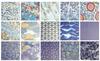 Kawasumi Washi Chiyogami Yuzen B4 15 15 Blue Set B Washi, Size, Patterns, Sheets,