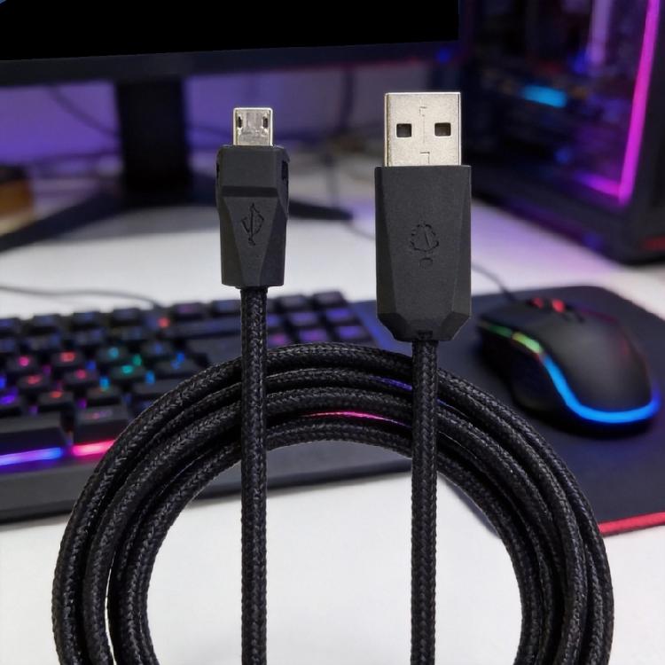 Replacement Mouse Lines PVC USB to Type C Charging Mouse Cable for Gladius II ROG Spatha Gaming Mouse