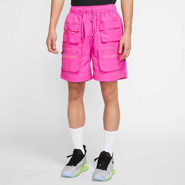 Jordan Performance Woven Shorts Men Bottoms Purple CN7299-623