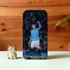 Football Star E-Erling H-Haaland Phone Case For iPhone 17, 16,15,14,13,12,11 Plus,Pro Max, Others Soft Black Cover