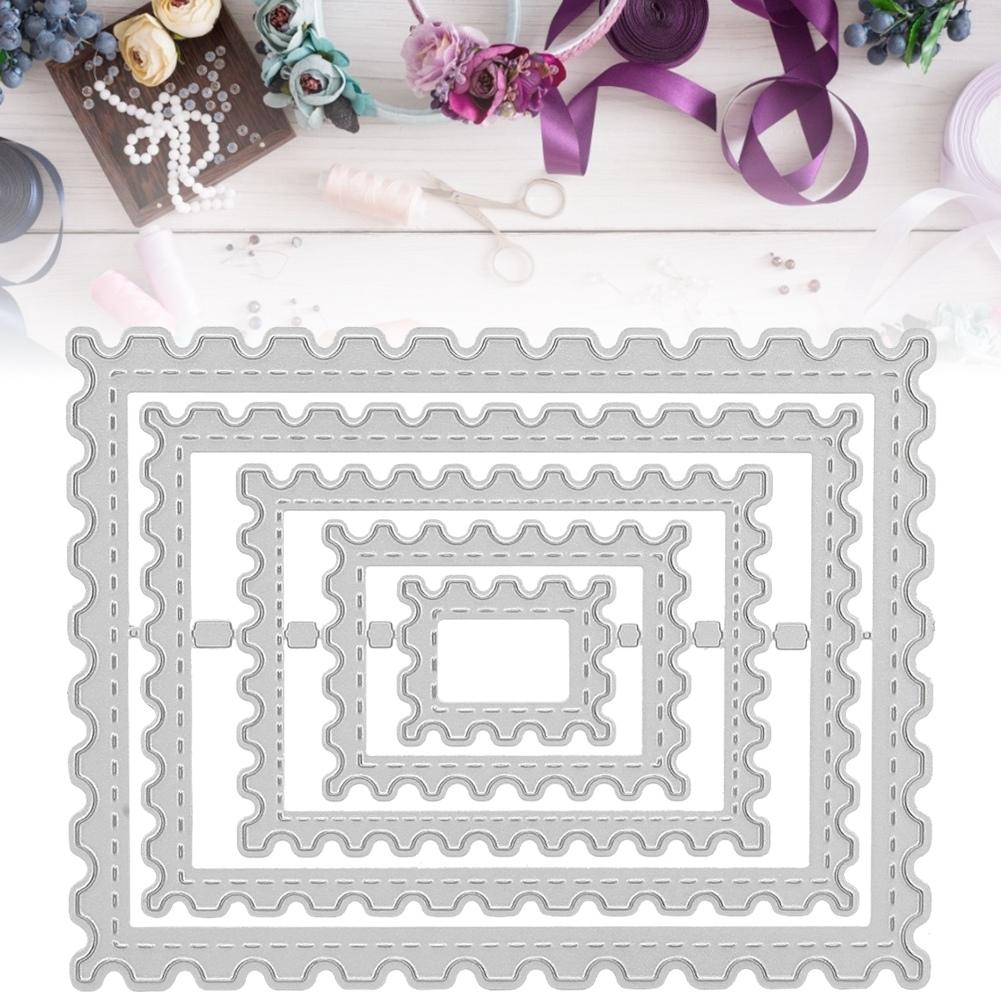 Craft Cutting Die Stamp Frame Shape Carbon Steel DIY Scrapbooking Album Decoration