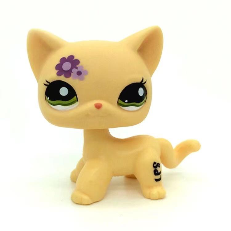 Rare animal pet shop lps toy dachshund dog dachshund brown original figure collie cocker spaniel great dane child Children gifts