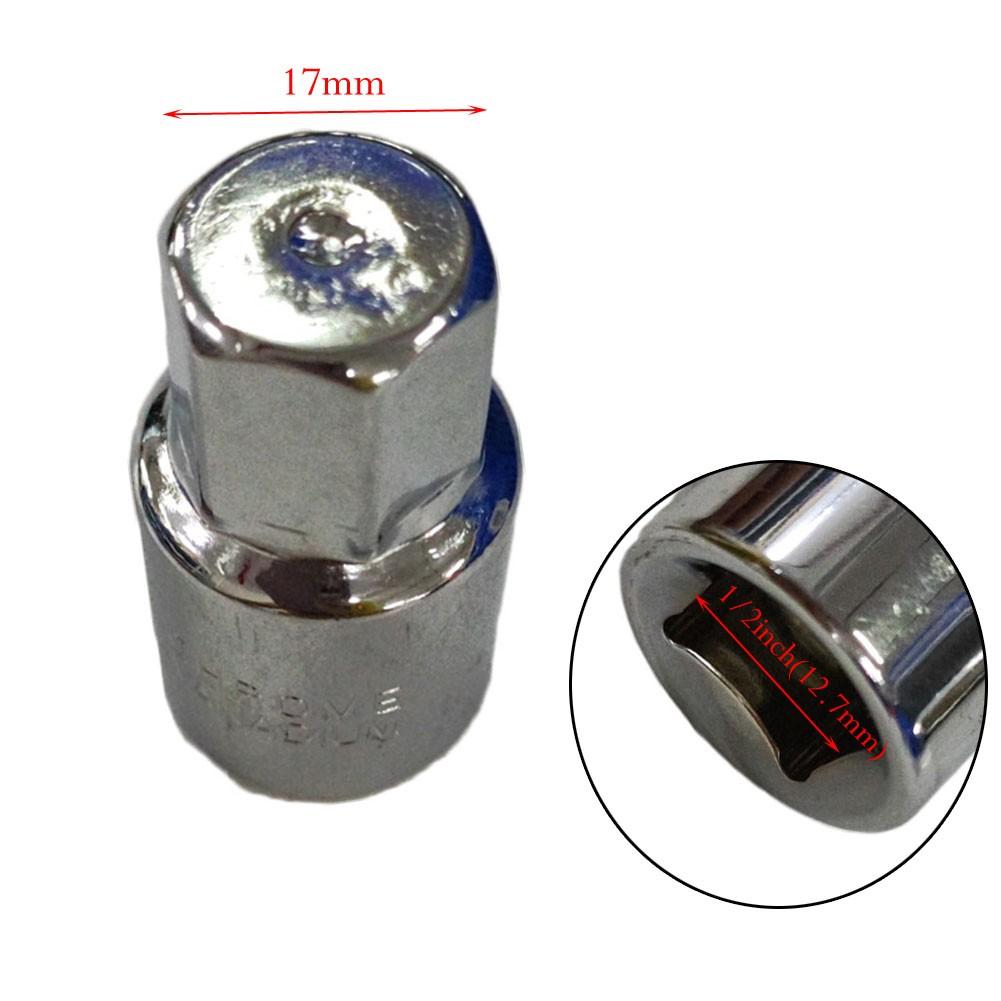 Socket Wrench Head Chrome Vanadium Steel Delicate Highly Matched