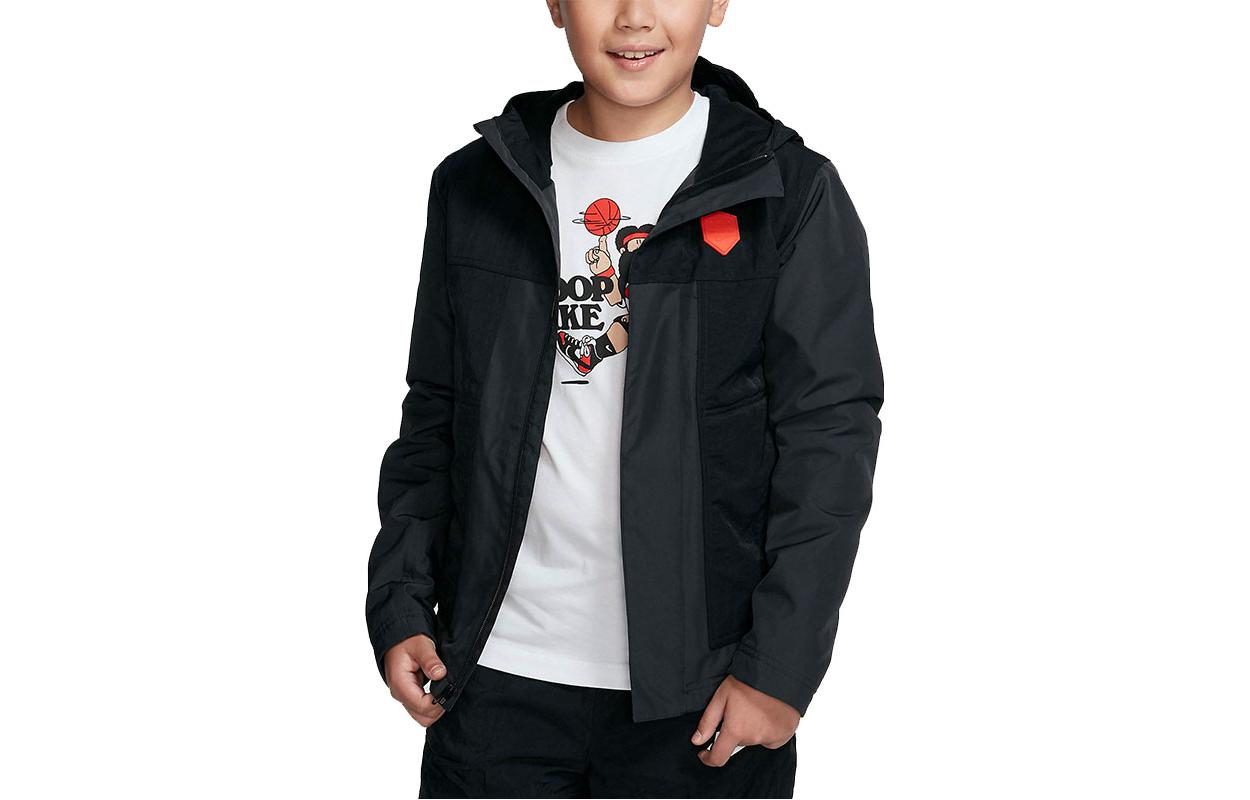 Nike Kids Jackets Hooded Thickened BV4402-010 M