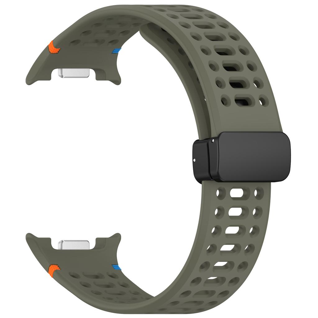 Magnetic Buckle Strap for Samsung Galaxy Watch 8 Classic 8 44mm Ultra 2 Silicone Band for Galaxy Watch 8 44mm 40mm Accessories