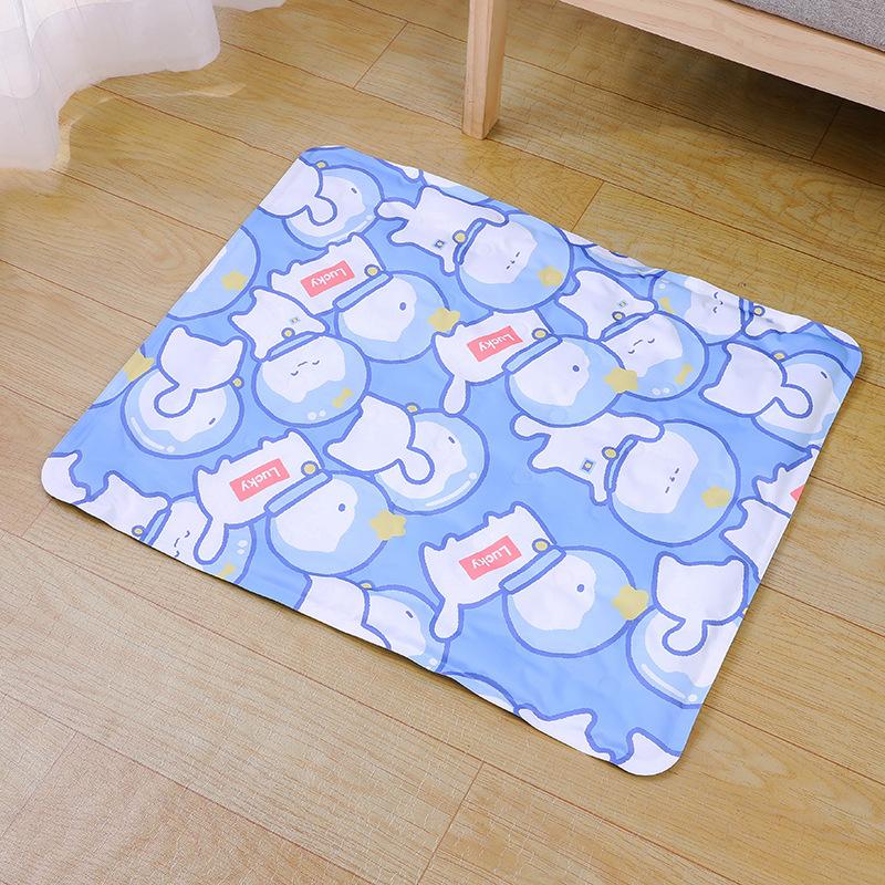 

Охлаждающий и освежающий коврик, Охлаждающий коврик для собак, Гелевый мягкий ледяной коврик, Летний ледяной коврик для питомцев, Охлаждающий коврик для собак, Ледяная подстилка для сна для кошек S 40×30