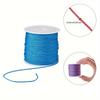 1 set of 28 rolls of nylon thread, nylon rope, jewelry beaded thread, for weaving jewelry production, mixed color 0.8mm about 45 meters/roll 28 colors