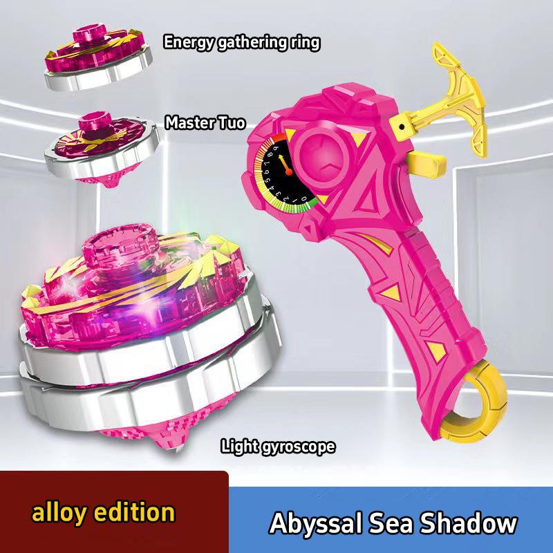 

Children s Alloy Battle Spinning Multiple Gameplay Gyro Magical Dual Burst With Lights Competitive Fighting Gyro For Boys Kids
