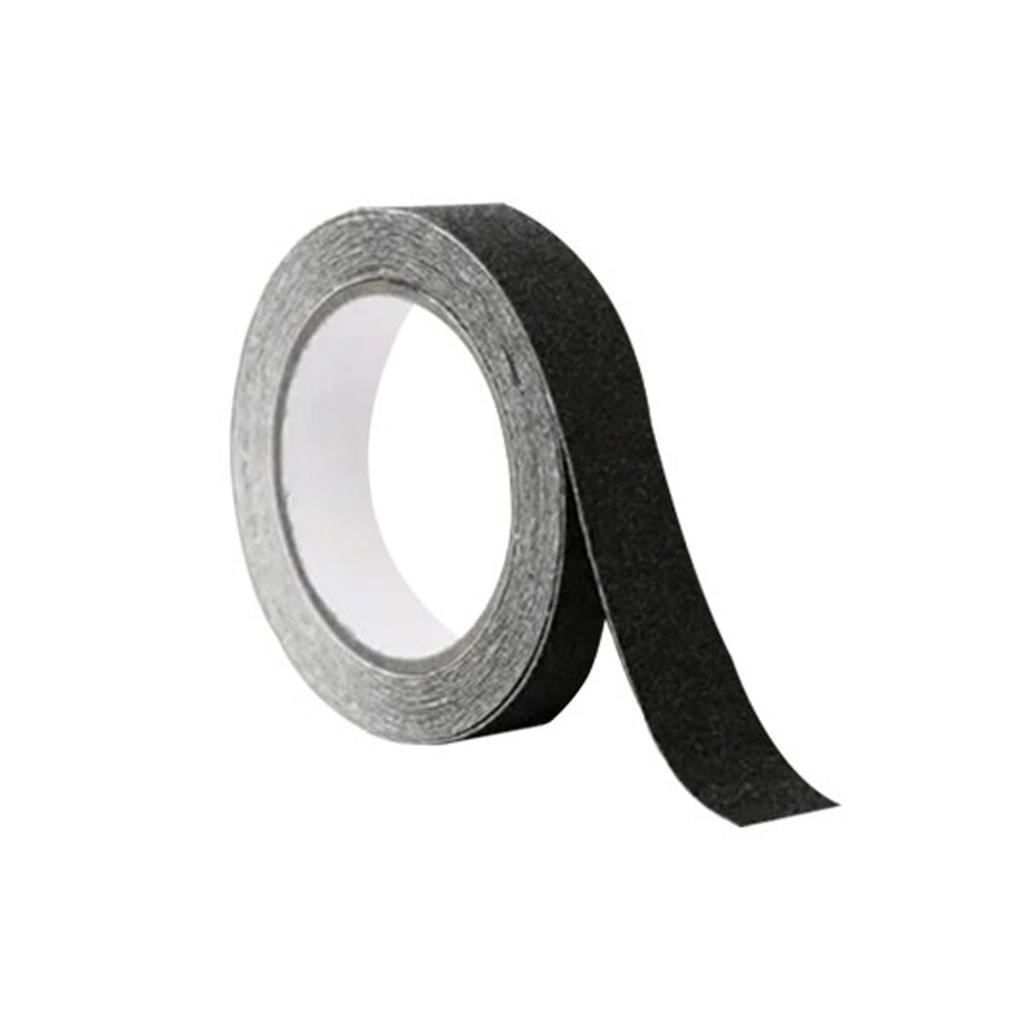 5M Black Frosted Anti-slip Tape Anti-frosted Slip Strip for Stair Self-adhesive Bathroom Floor Steps Waterproof Non-slip Warning