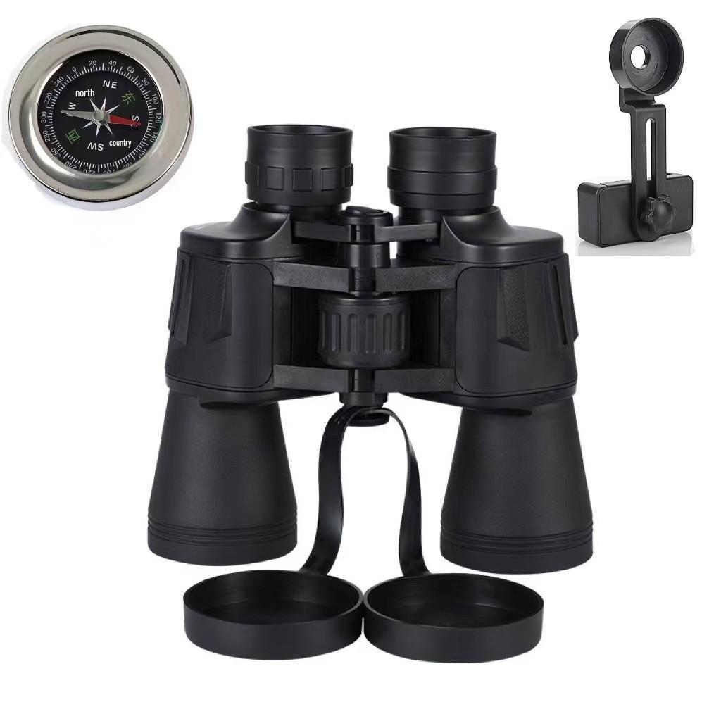 Blade 20x50 HD Binoculars, High Magnification, Green Film, Wide-Angle Lens, Ideal for Outdoor Travel