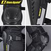 Motorcycle Riding Knee Guards With Leg Protection Breathable Safety Gear Adult Riders