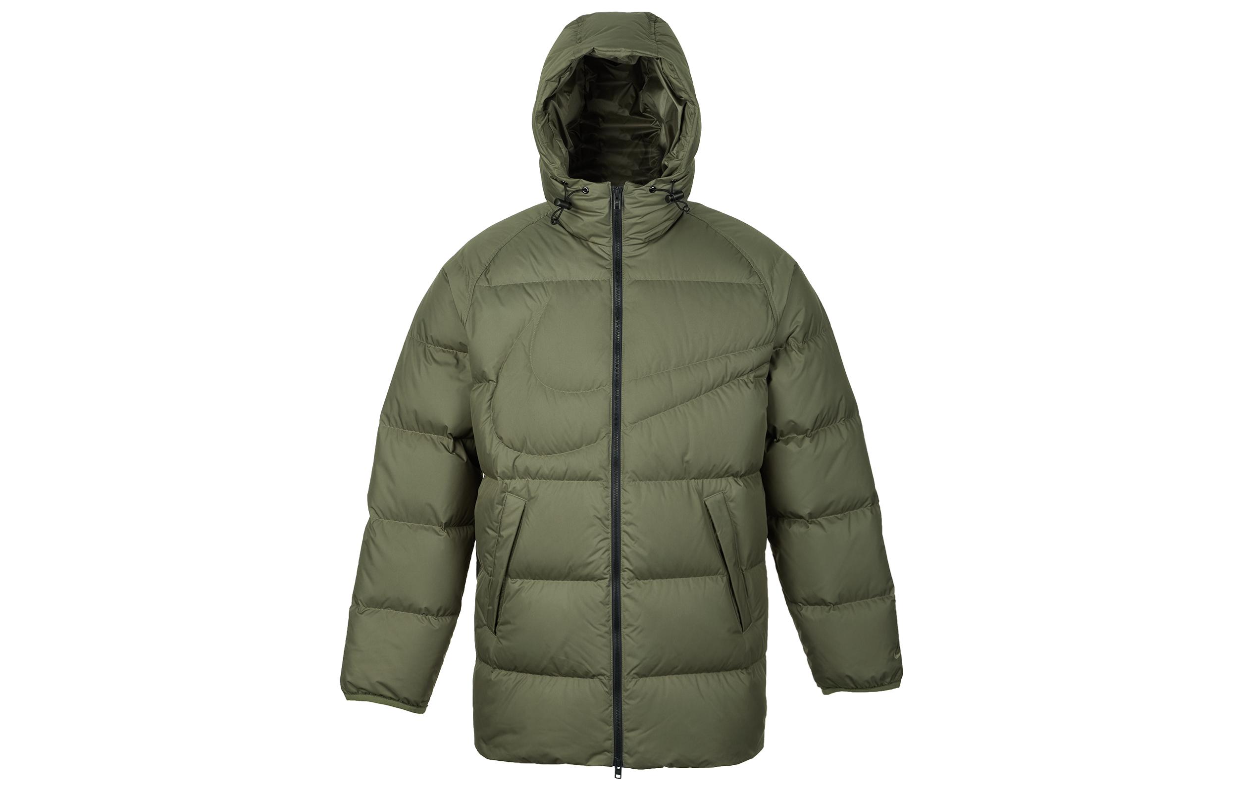 Nike Down Jackets Men`s Olive Green