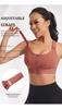 High-Elasticity Shockproof Sports Bra with Front Zipper, Plus Size, Anti-Sagging, Beautiful Back Design