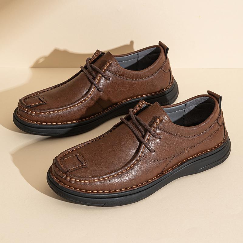 Men All Season Shoes Leather Casual Fashion Outdoor Comfortable Comfortable Wear For Daily Use Durable Material With Good Quality