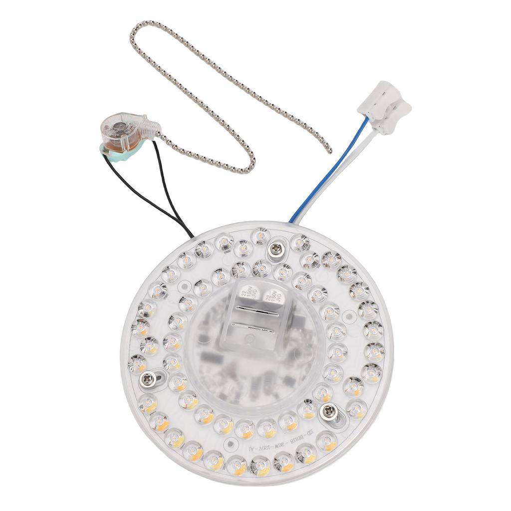 4.7 Inch LED Ceiling Fan Light Replacement with Pull Chain 20W 2100LM Magnetic Mount 5CCT Dimmable LED Light Engine Retrofit Kit