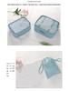 Eight-Piece Travel Organizer Set: Storage Bags & Makeup Bag for Clothes and Accessories.