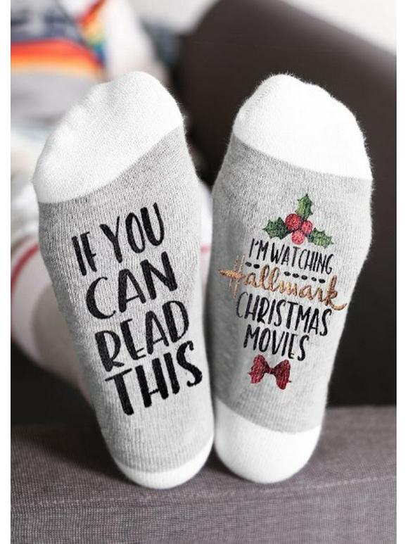 Christmas Casual Cotton Mid-Calf Socks - Hot-Selling Holiday Socks