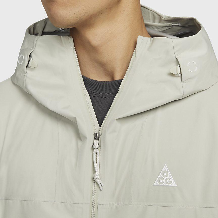 Nike ACG Jackets Men's Light Lime Hooded Moderate Other DB3560-145