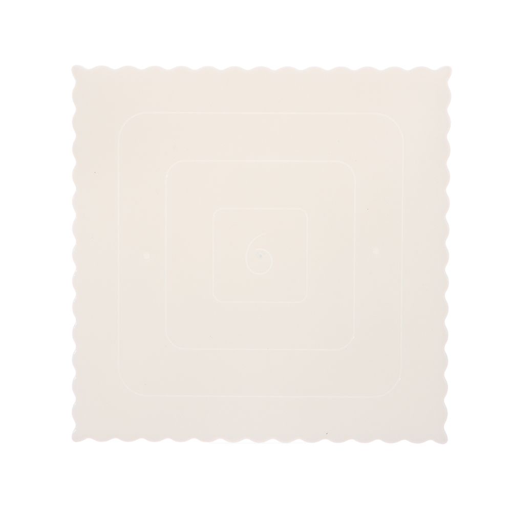 Hochzeit 4/6/8/10/12 Zoll Cupcake Wiederverwendbare Plastik Backwerkzeuge Kuchenplatten Kuchenunterlage Desserttablett