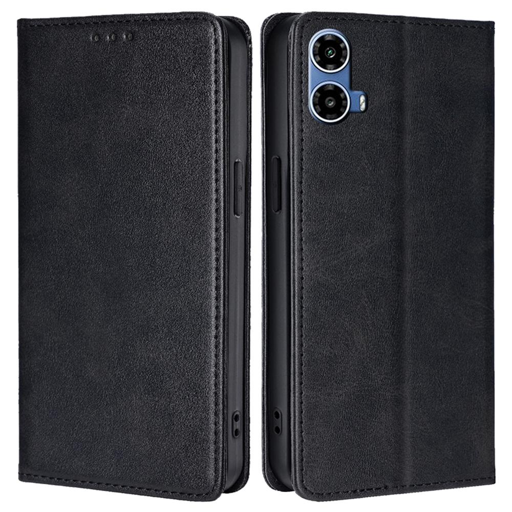 For Motorola Moto G45 5G/G34 5G Leather Case Magnetic Closing Wallet Flip Phone Cover