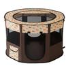 Foldable camping outdoor cat and dog house portable breathable tent round pet production box maternity supplies dog bed fence