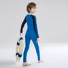 Jongens Sneldrogend Lange Mouwen Zonbescherming Snorkelen Surfen Zwempak