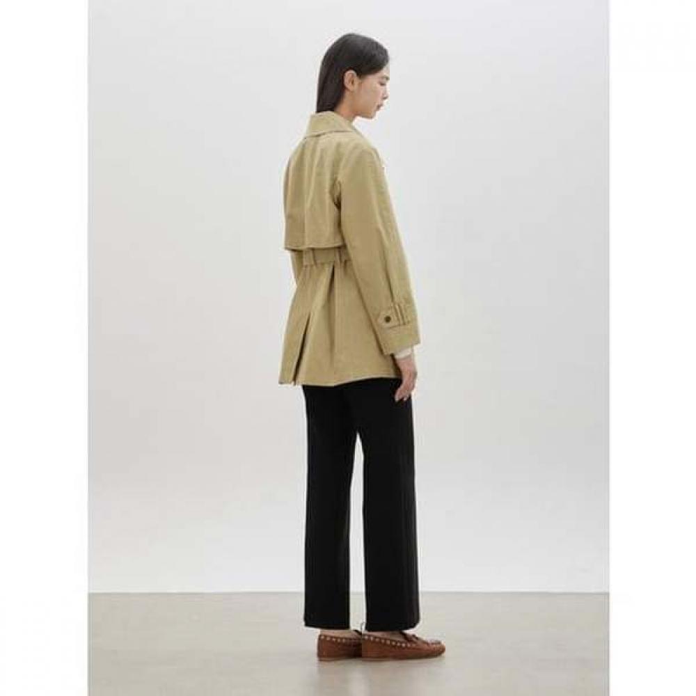 Cc Collect Classic Double Half Trench Coat  C261msi001 