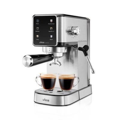 Espresso Coffee Machine - Ufesa - Color Touchscreen - Espresso Cool Function - 20 Bars of Pressure