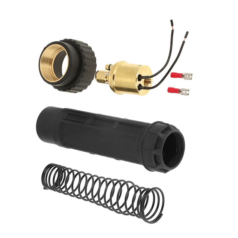 AT19-Euro Fitting Connector Kit Brass CO 2 Mig Welding Torch Adaptor Conversion Kit Set Euro
