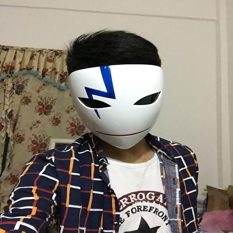 Versatile Darker Than Black Hei Li Shenshun Mask Ideal For Halloween Parties And Cosplay