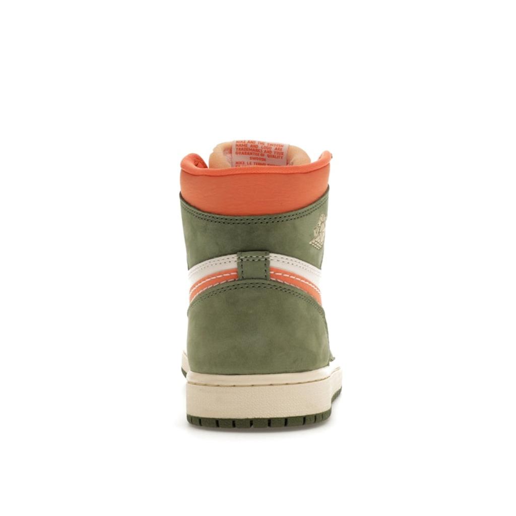 Air Jordan 1 Retro High OG Craft Celadon Men Sneakers Green Sky-J-Light-Olive Bright-Mandarin FB9934-300