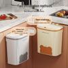 Miling Wall-Mounted Bathroom Trash Can