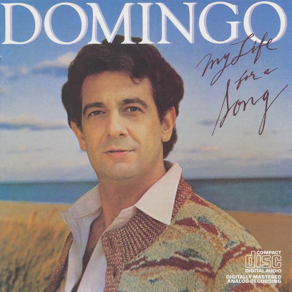 

CD PLACIDO DOMINGO - My Life for a Song MK37799 CBS US Latin Used