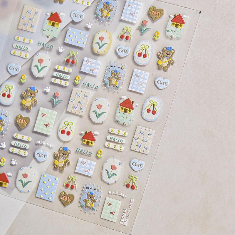 

Tomoni Embossed Nail Stickers Ins Style Best Selling Spring Romantic Healing Series Spring Outing Nail Sticker 5053 Default