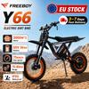 FREEBOY Y66 Bicicletă Electrică Motor de Putere Mare Baterie 48V30AH Bicicletă Electrică Viteză Maximă Roți Grase All-Terrain de 12/10 Inch Bicicletă Electrică de Munte