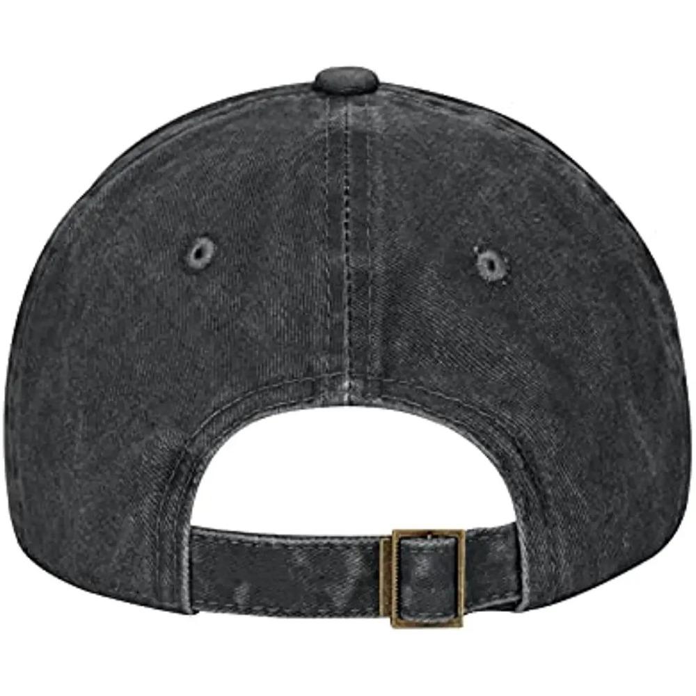 Hjort Justerbar Baseballcaps Menn Kvinner Mote Pappa Denimhatt Daglig Fritid Solhatt Voksen Caps for Menn Casual Fire Sesonger