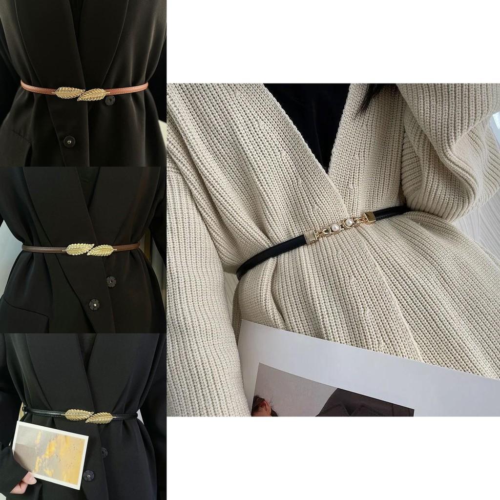 Chic Adjustable Women's Belt Compatible With Dresses In Trendy Colors And Styles