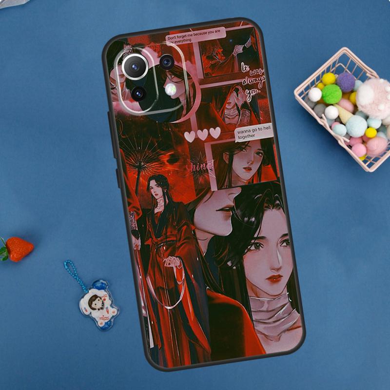 Heaven Official's Blessing Case For Xiaomi 14 13 15 Ultra 11T 12T 13T 14T Pro POCO X7 Pro X3 X5 F5 F6 M6 X6 Pro Cover