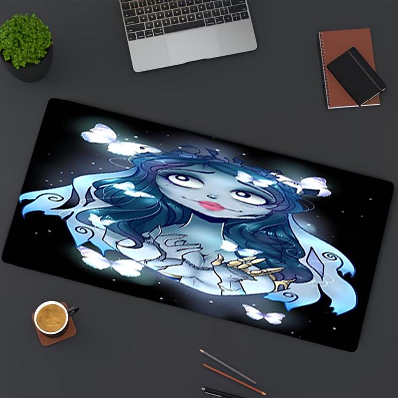 Corpse Bride Print Mouse Pad, for Keyboard Pad Laptop PC Mat for Office Home Use, Desk Decor, Perfect Birthday Gift for Gamers
