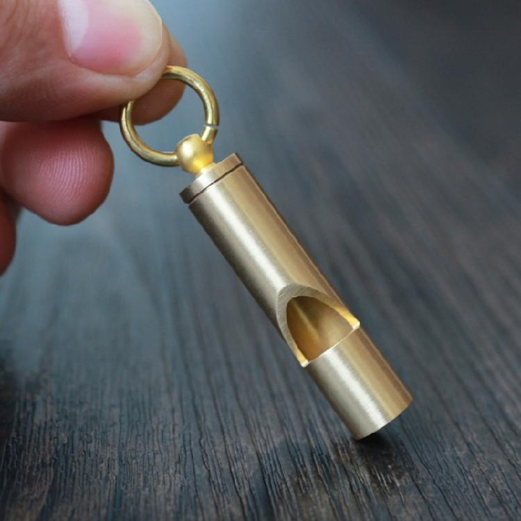 Brass Whistle Pet Bird Behavior Training Tool for Dog Pigeon Parrot Dove
