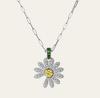 A 880818 GD Style Collana Kpop Idol Caldo G-DRAGON Stile Uguale Ufficiale Collana con Intarsi di Diamanti Nuova Collana Margherita
