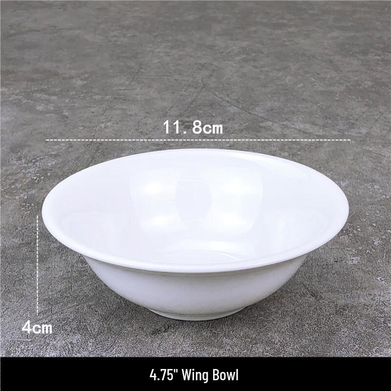 Pure White Enamel Bowl