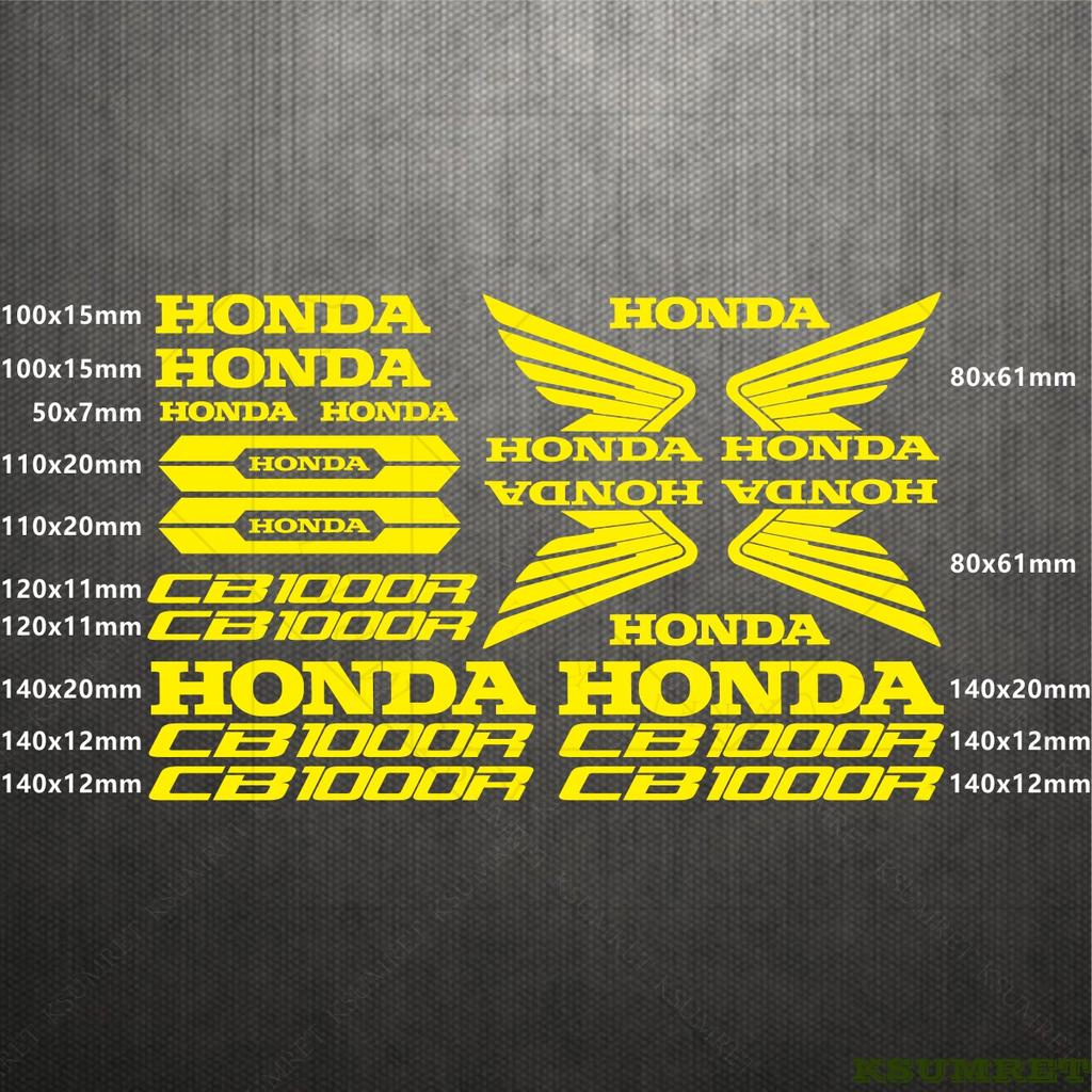 CKU5 Honda Motorcycle Stickers CB1000R Logo Decal Waterproof