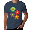 Flower Power Classic Tshirt Casual Lightweight Short Sleeve Top