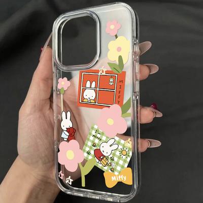 Acrylic Phone Case For iPhone 11 13 16 ProMax Case iPhone 13 14 15 ProMax 12 13 ProMax Case Samsung A55 A05S A54 A06 S22 A15 S23 A12 A22 A52S Cartoon