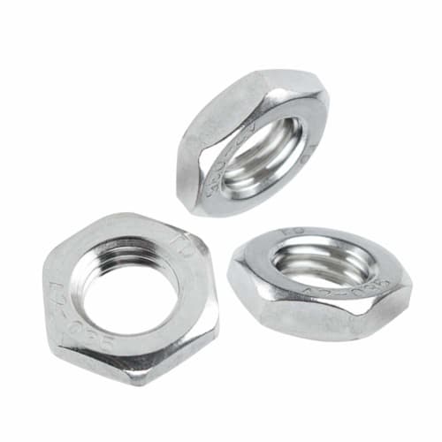 Xiedeai Hex Head Lock Nuts - Stainless Steel Metric Thread Hex Thin Lock Nuts Hardware Fastener Tools M4 M5 M6 M10 M12 M14 M16