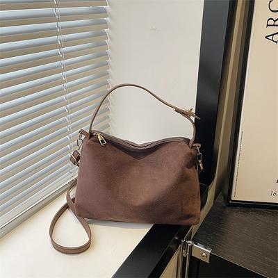 Autumn and Winter Retro Matte Handbag Niche Underarm Bag Autumn New Shoulder Tote Bag Bag